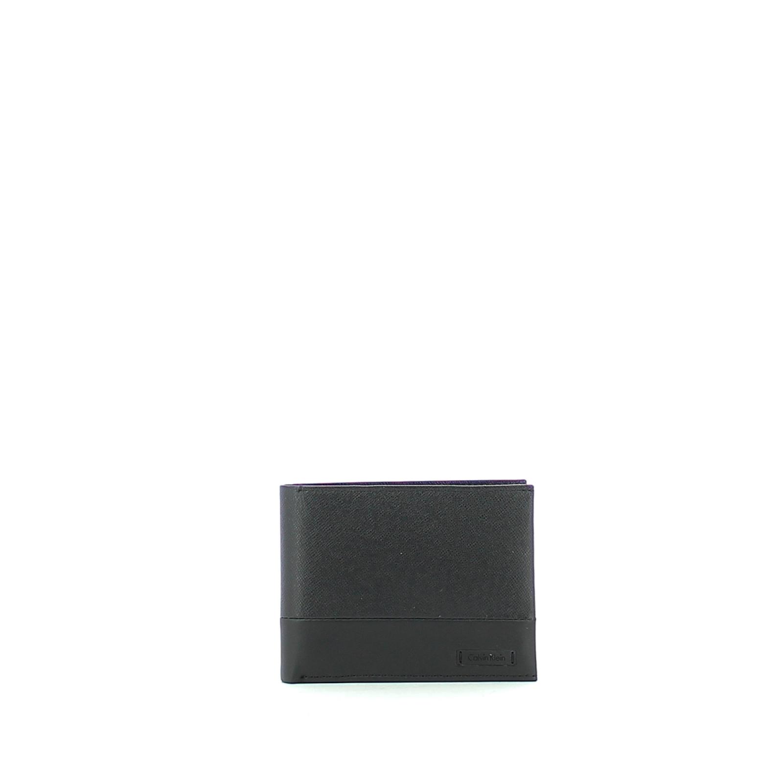 Leather wallet Adam-BLACK-UN