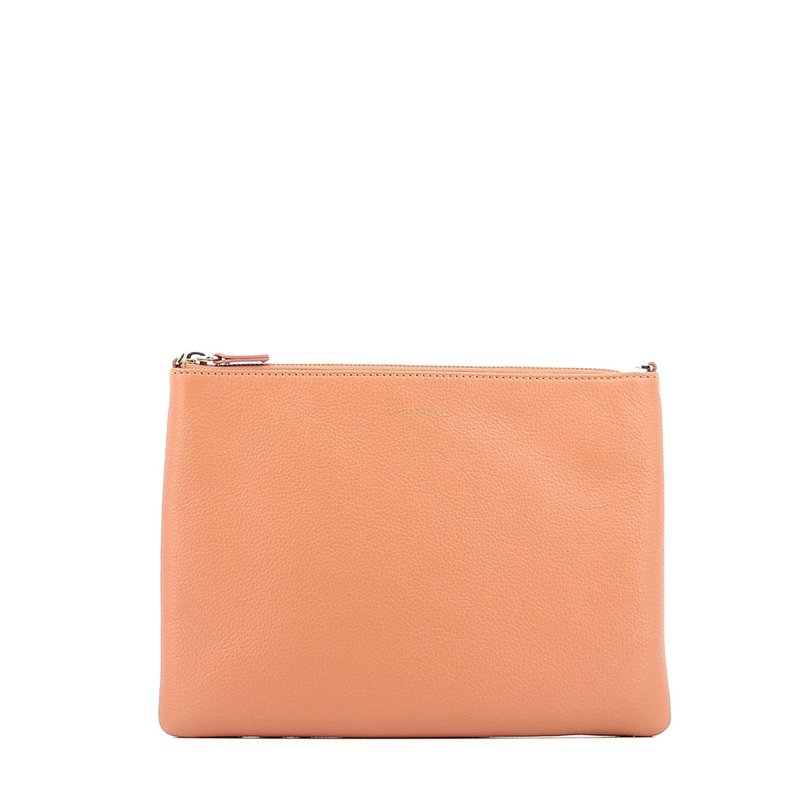Leather Minibag-ARGILE-UN