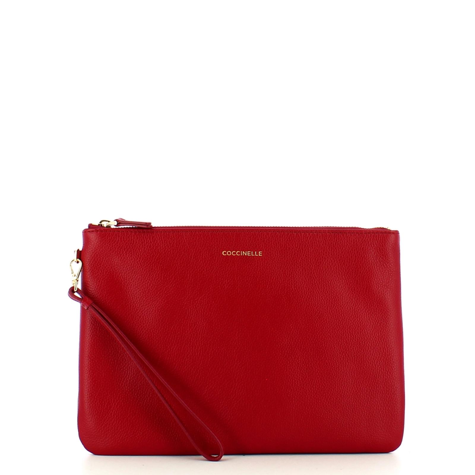 Coccinelle Pochette New Best Soft Large Ruby - 1