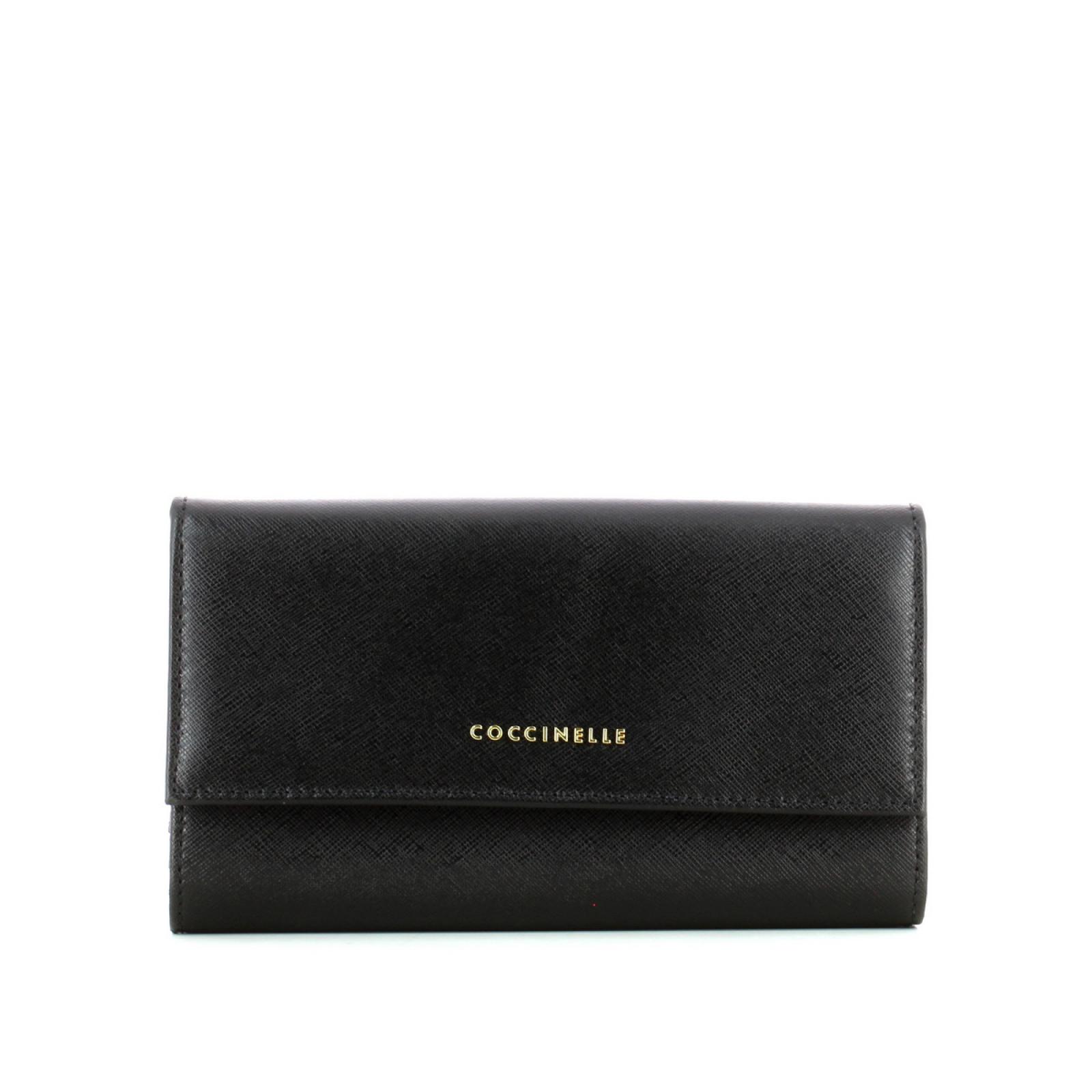 Wallet Saffiano-NERO-UN