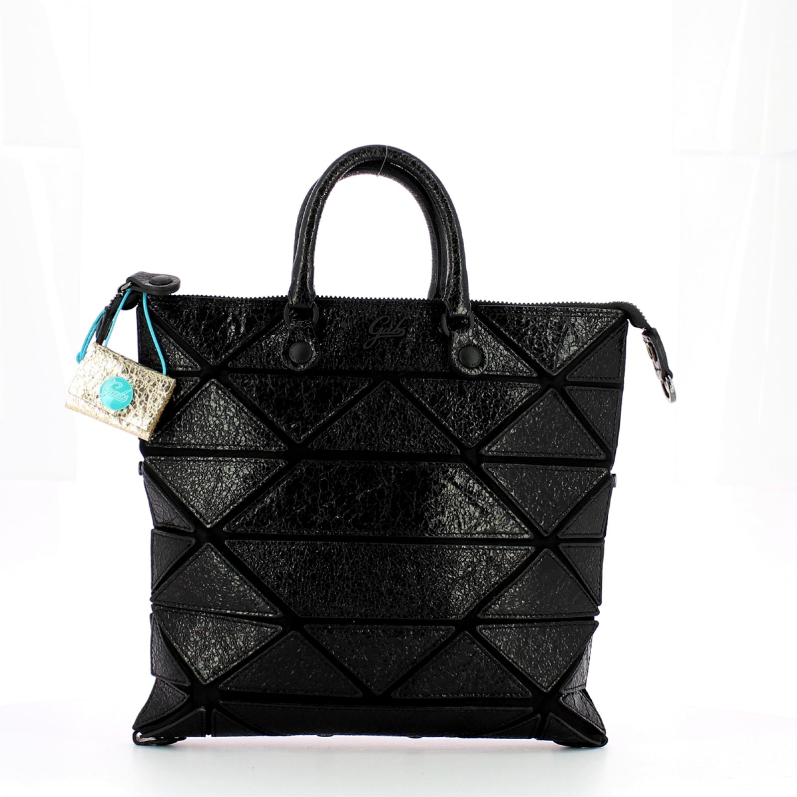Gabs Shopping Bag Yoko M in laminated leather - 1