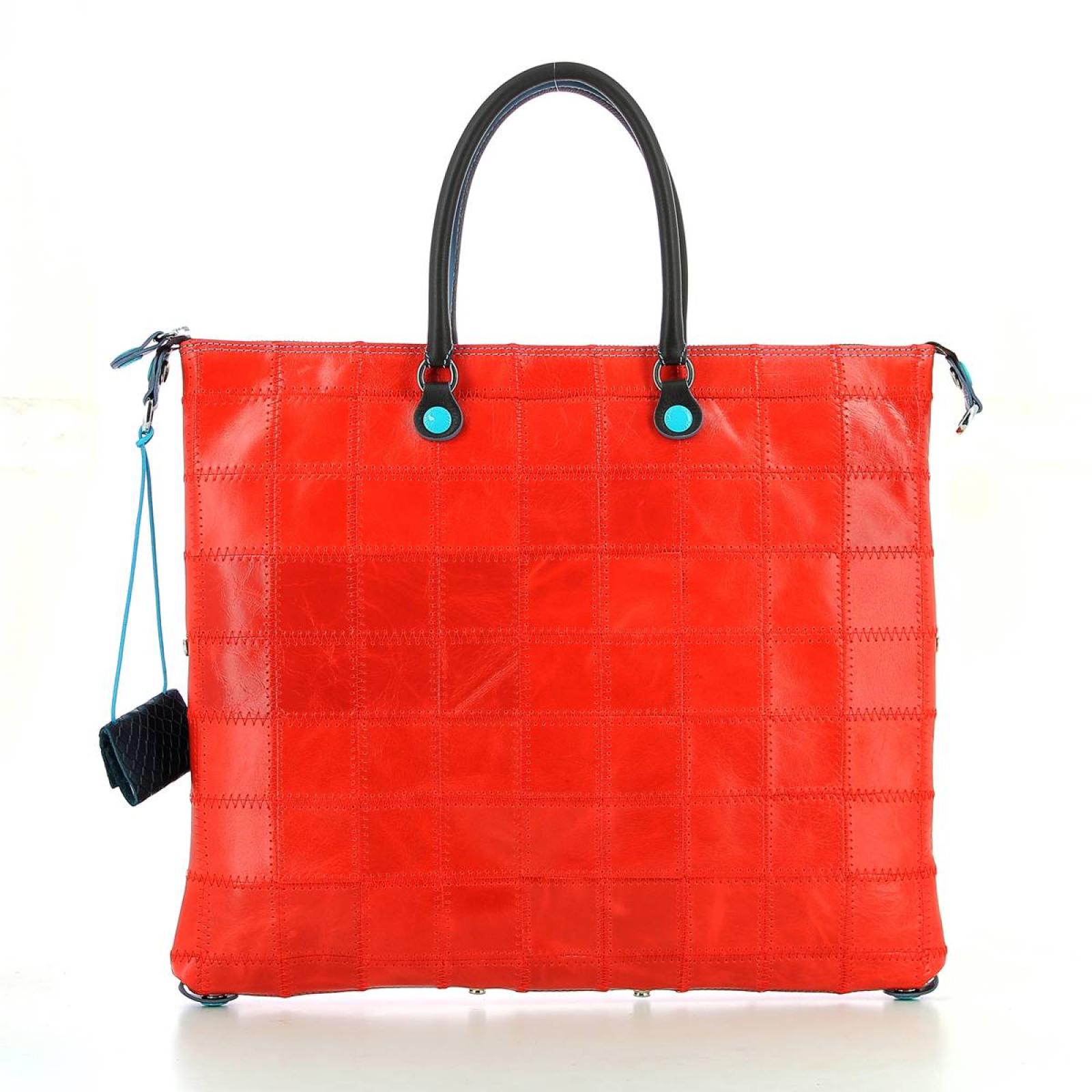 Patchwork Leather Bag L Candy-FUOCO-UN