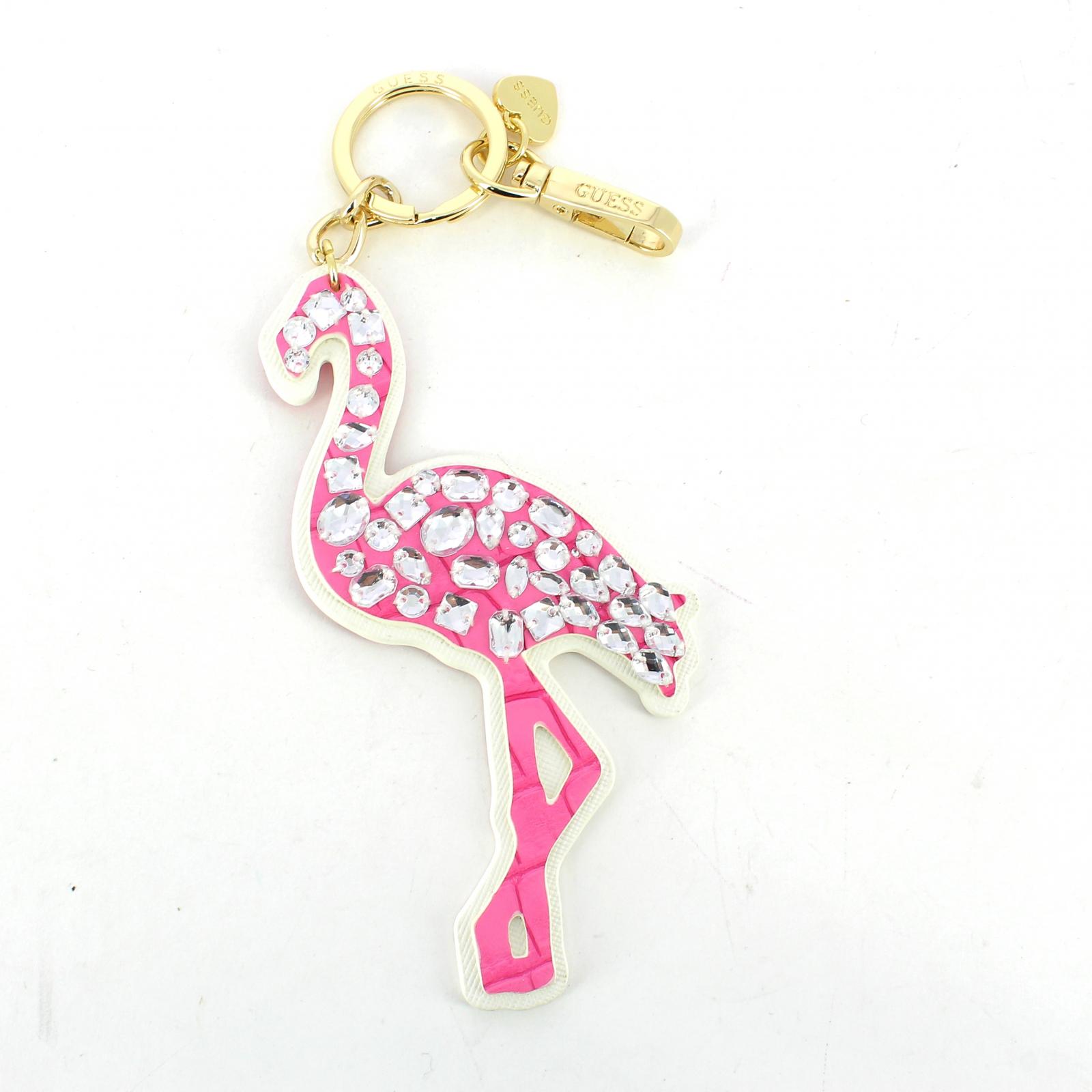 Flamingo Keyring-CRYSTAL-UN