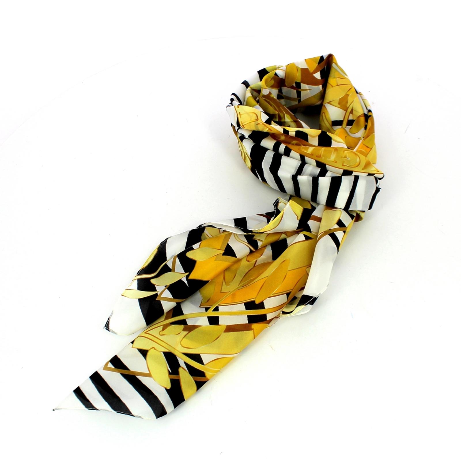 Guess Silk scarf with zebra print - 1