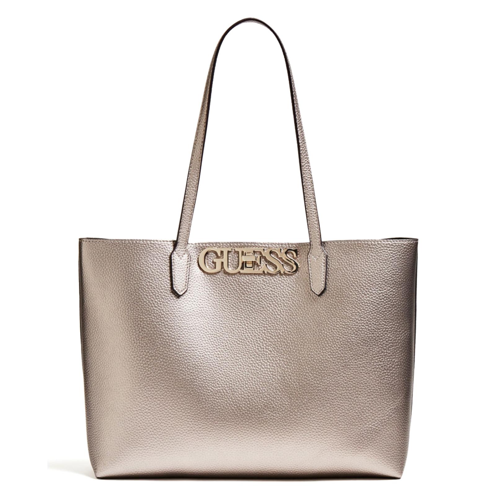 Guess Shopper Uptwon Chic Pewter Laminato - 1