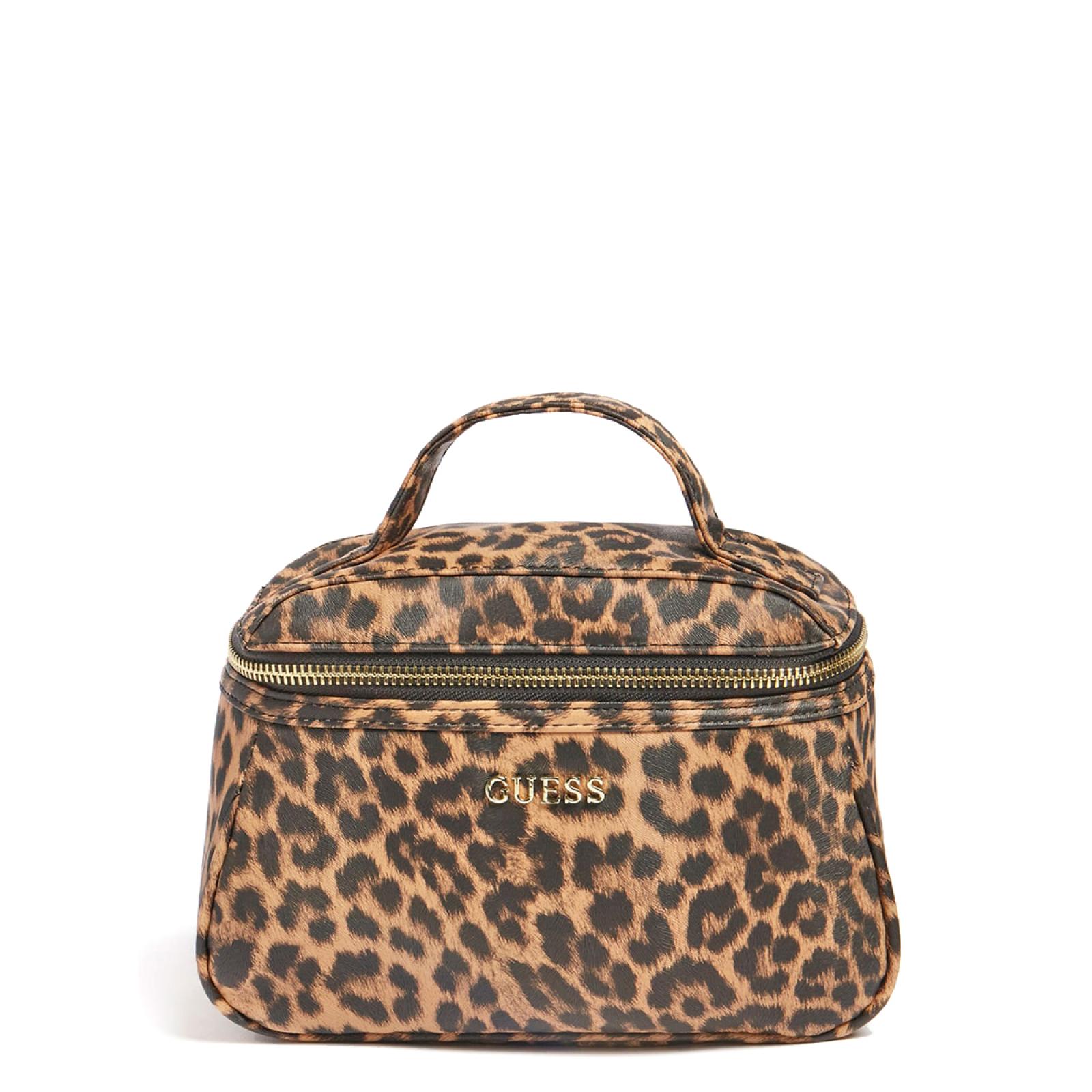 Guess Beauty Case Lalie Animalier Natural - 1