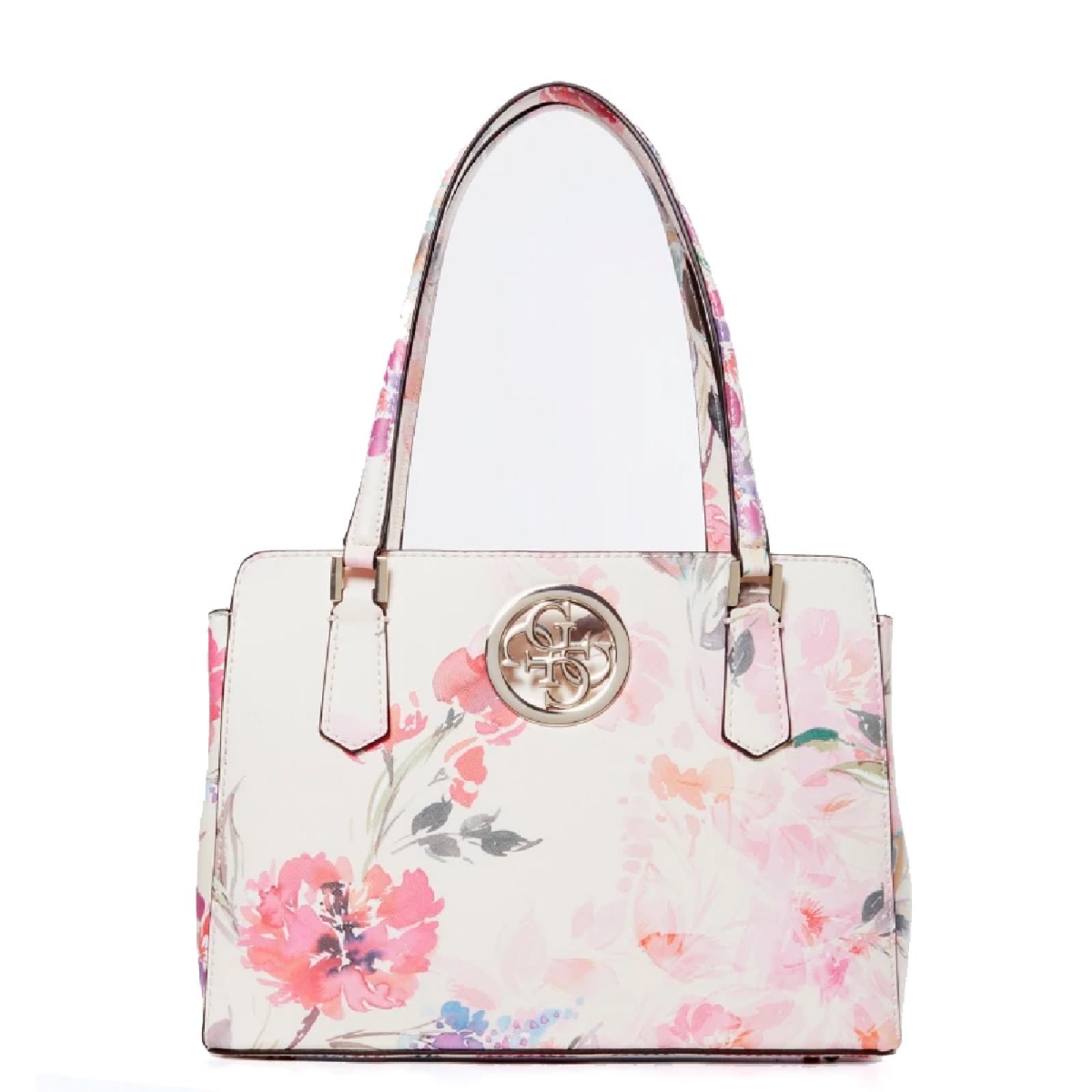 Guess Shopper Open Road Luxury Pink Floral - 1