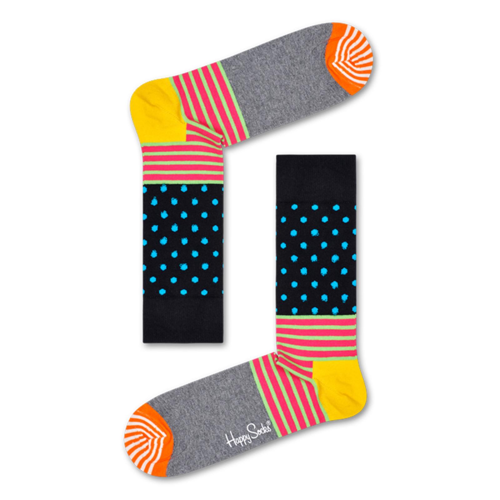 HAPP Calzini Stripe and Dote Sock - 1