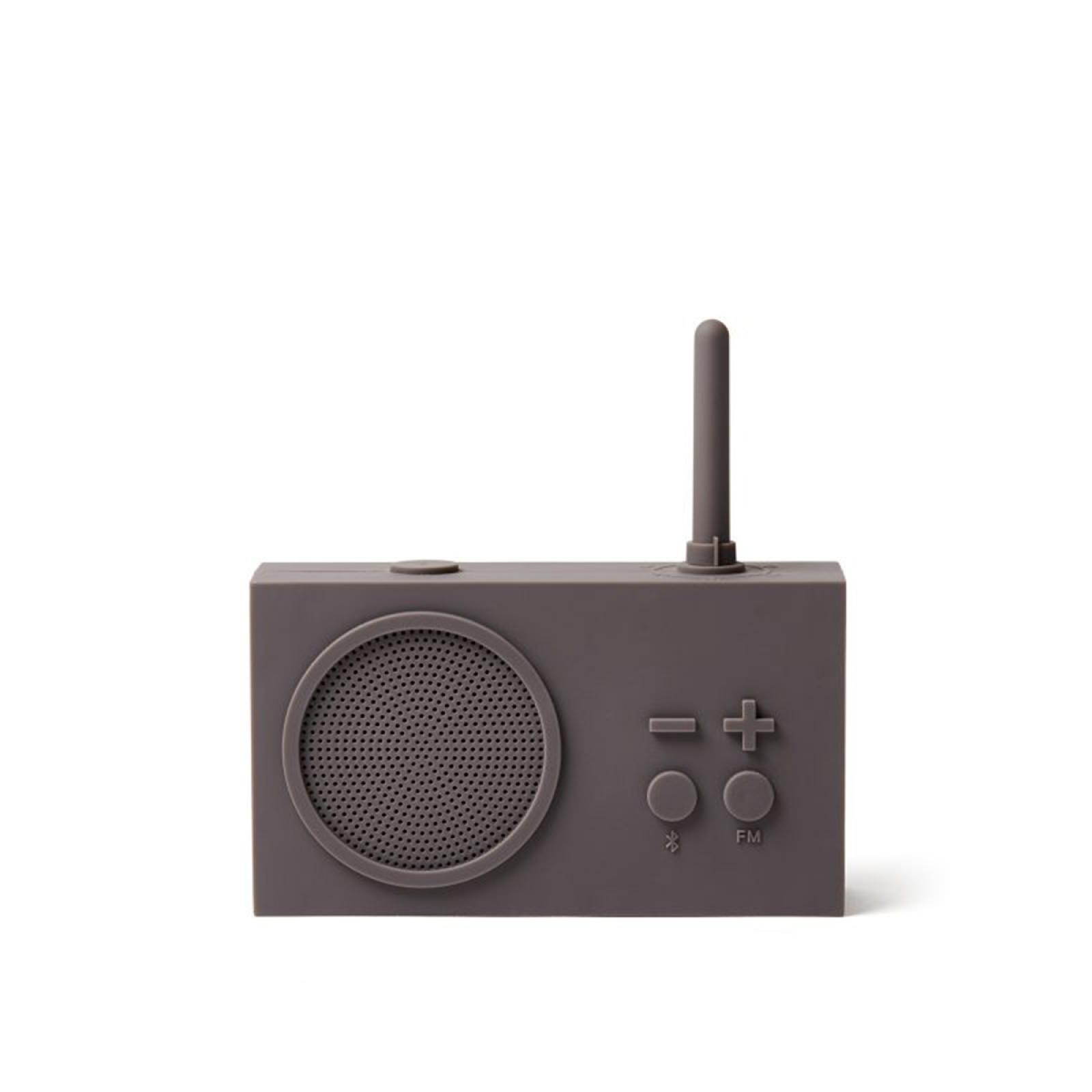 LEXO Tykho 3 Speaker Bluetooth® con radio Grigio Topo - 1