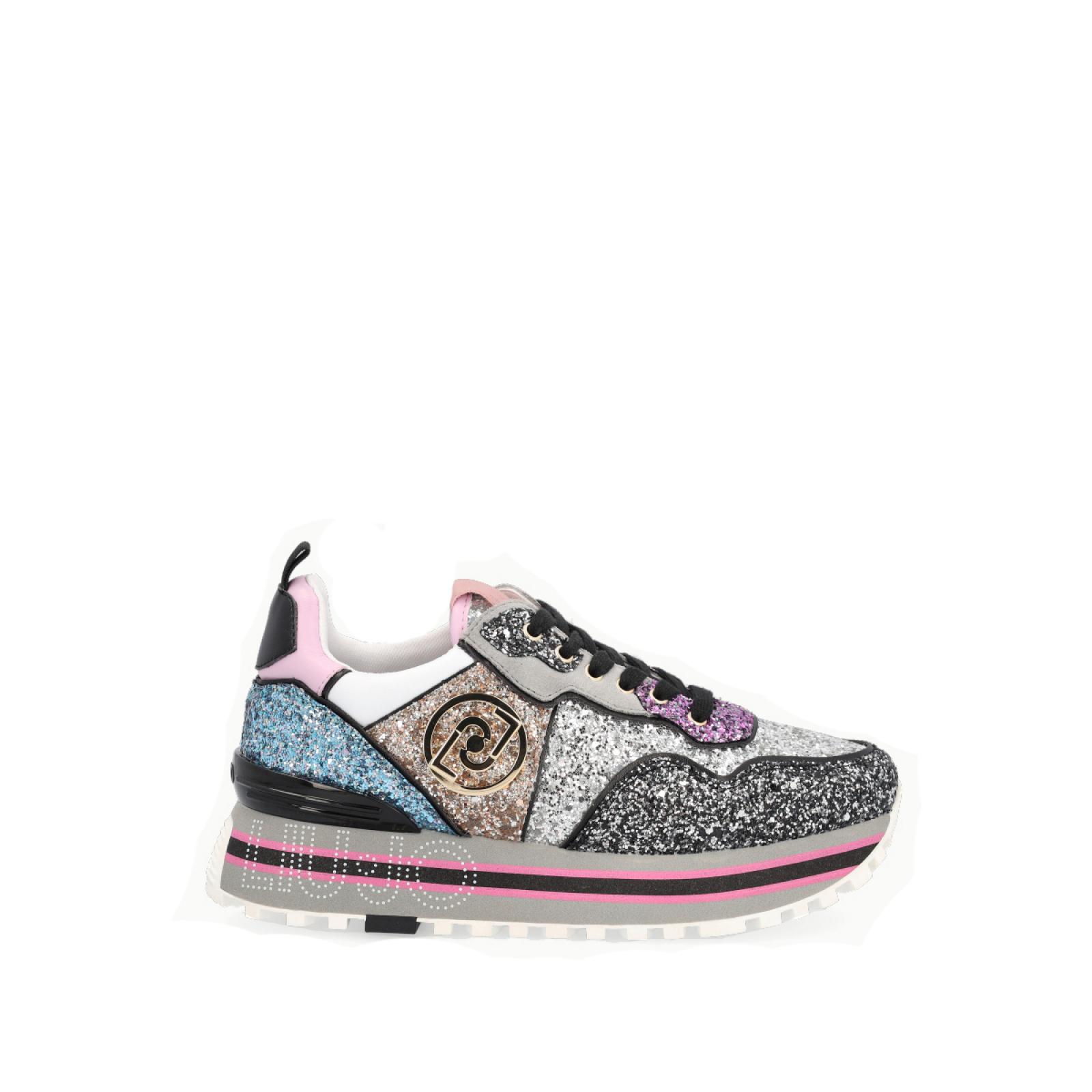 Liu Jo Sneakers Maxi Wonder con glitter - 1