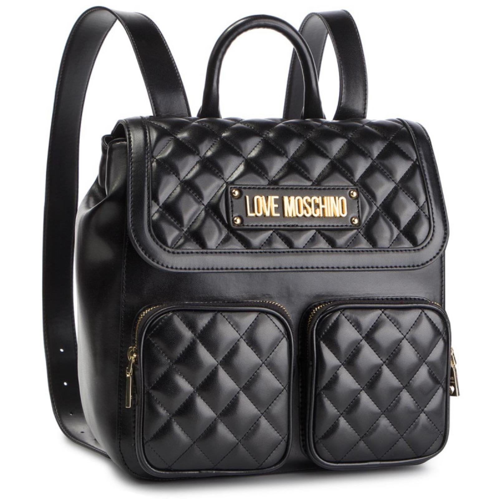 Love Moschino Quilted backpack - 1