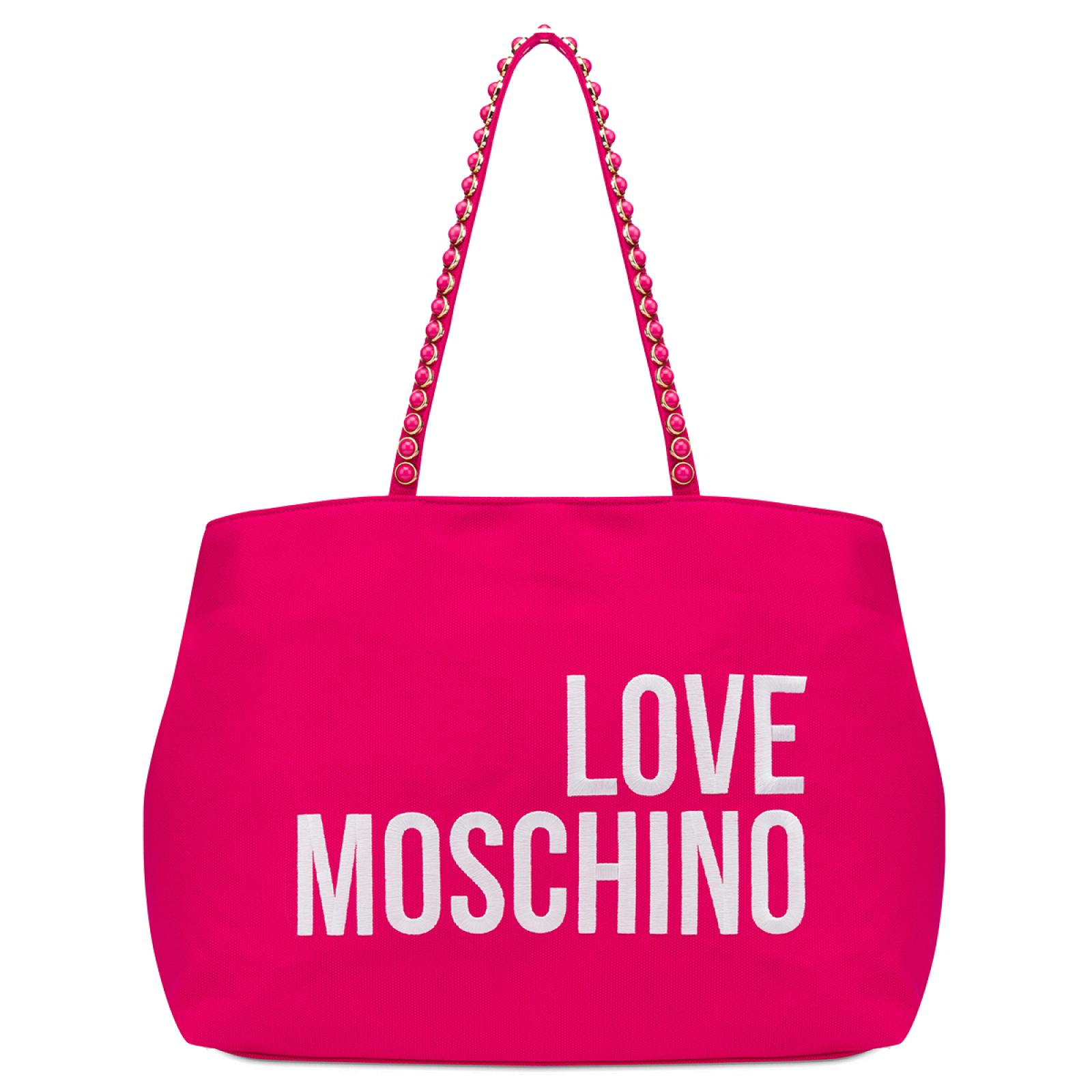 Love Moschino Shopping in Canvas - 1