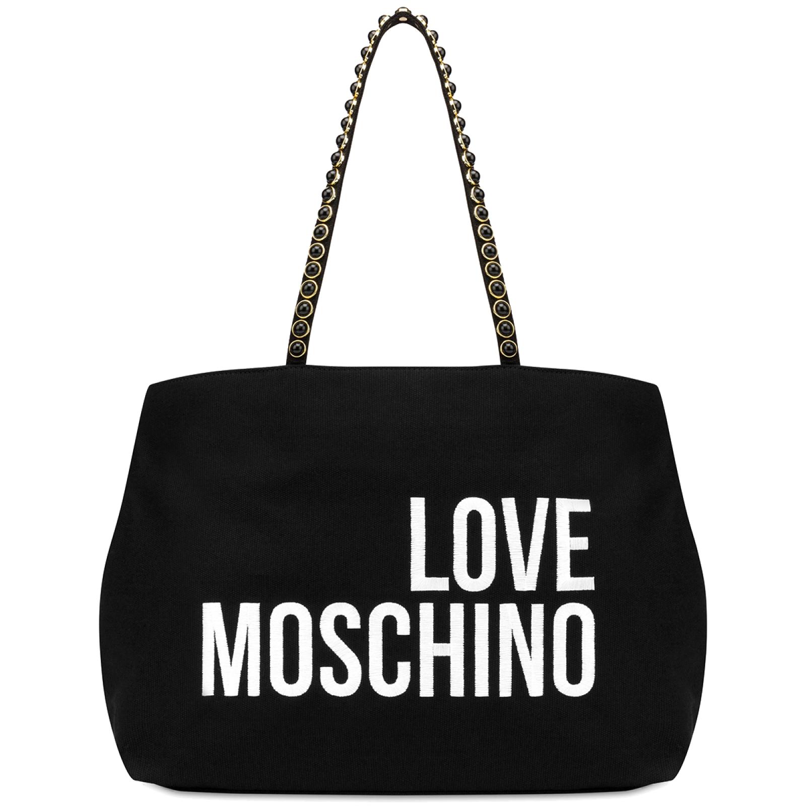 Love Moschino Shopping in Canvas - 1