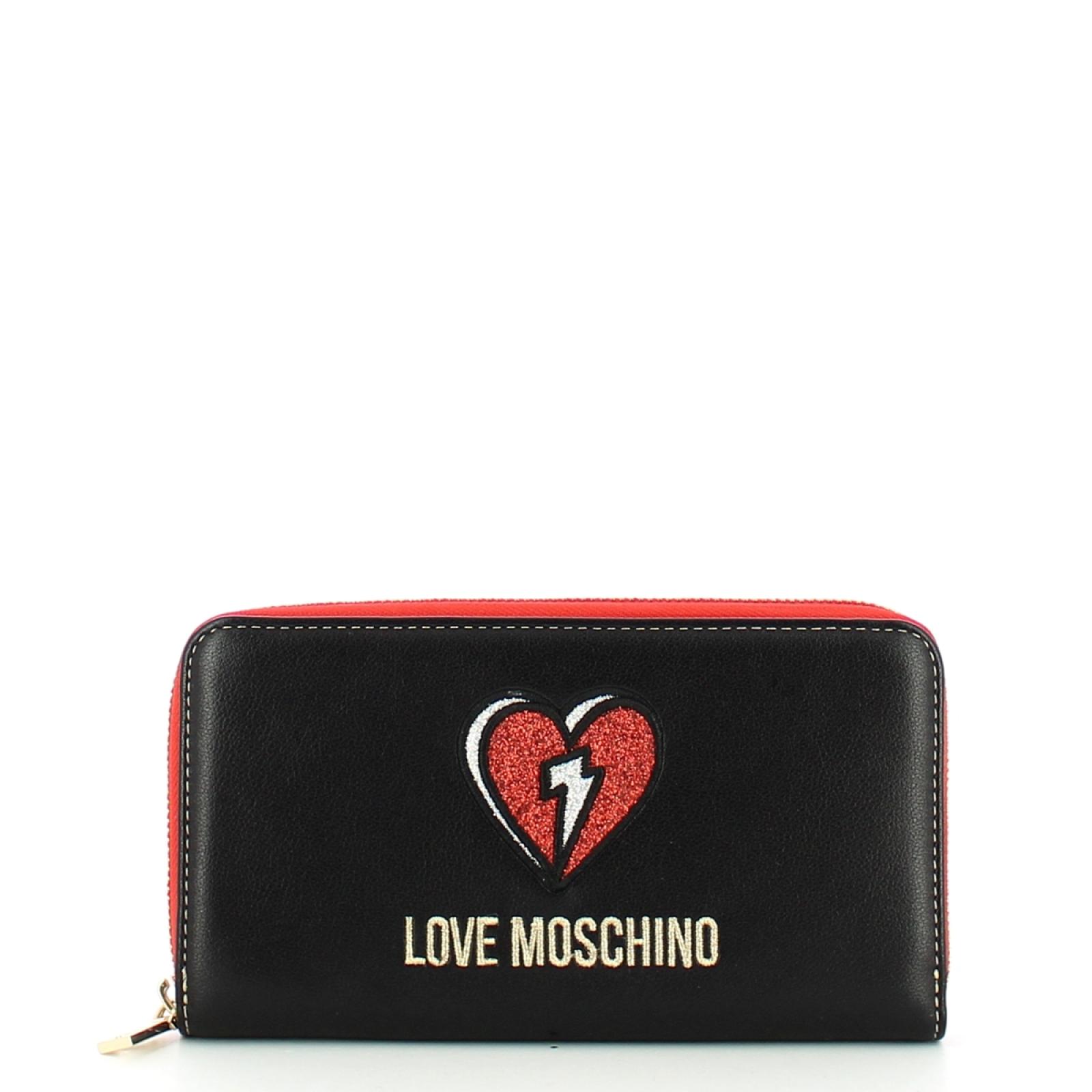 Love Moschino Portafoglio Patch Zip Around - 1