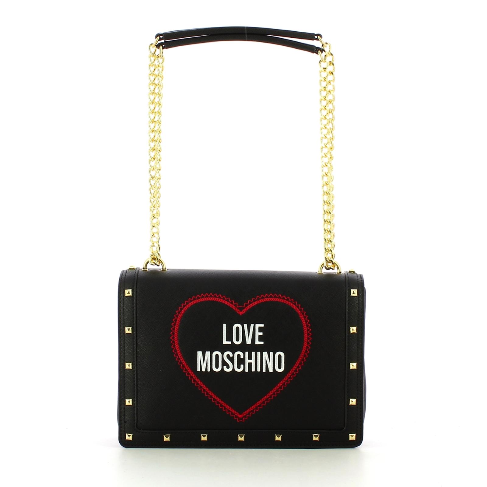 Love Moschino Borsa a spalla Logo Heart Embroidery - 1