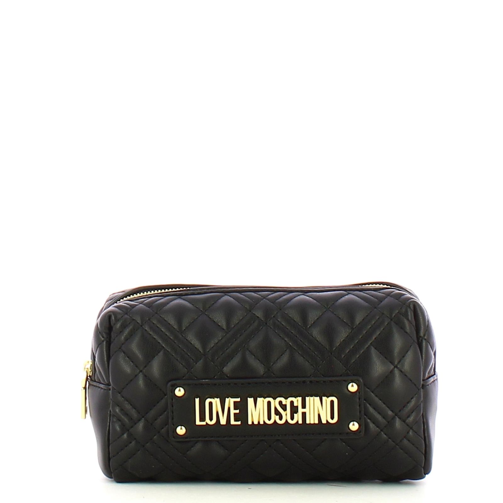 Love Moschino Beauty Case Quilted Nero - 1