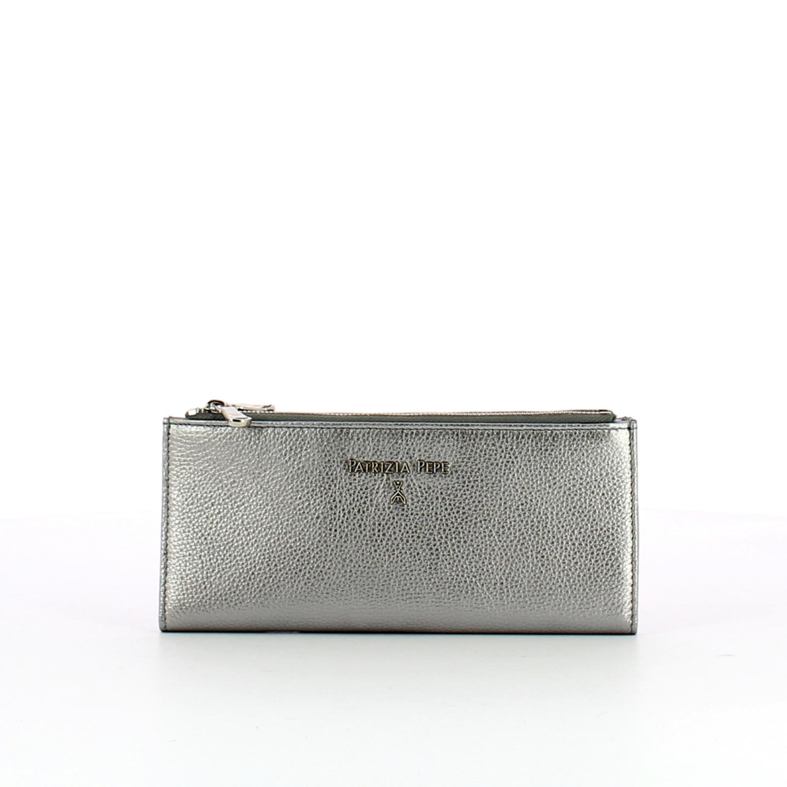 Patrizia Pepe Slim Bifold Leather Wallet - 1