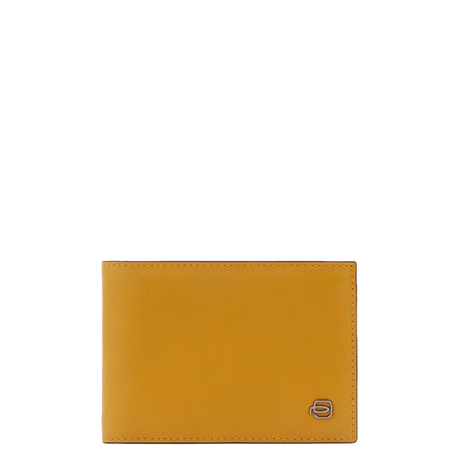 Piquadro Portafoglio RFID con portadocumenti Black Square - 1