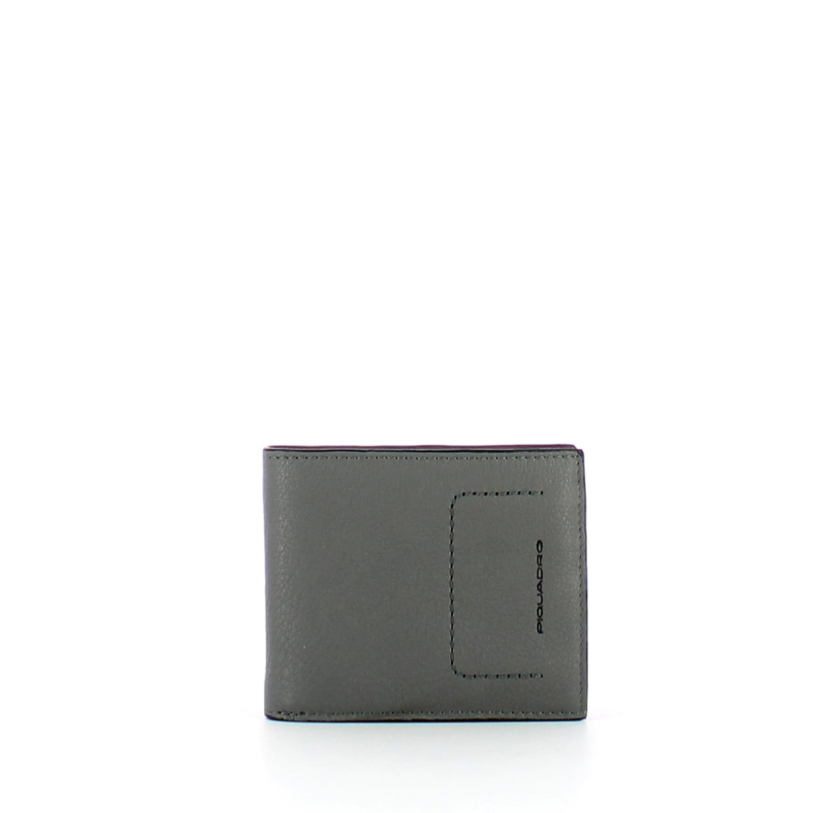 Piquadro Portafoglio uomo con porta carte di credito David - 1