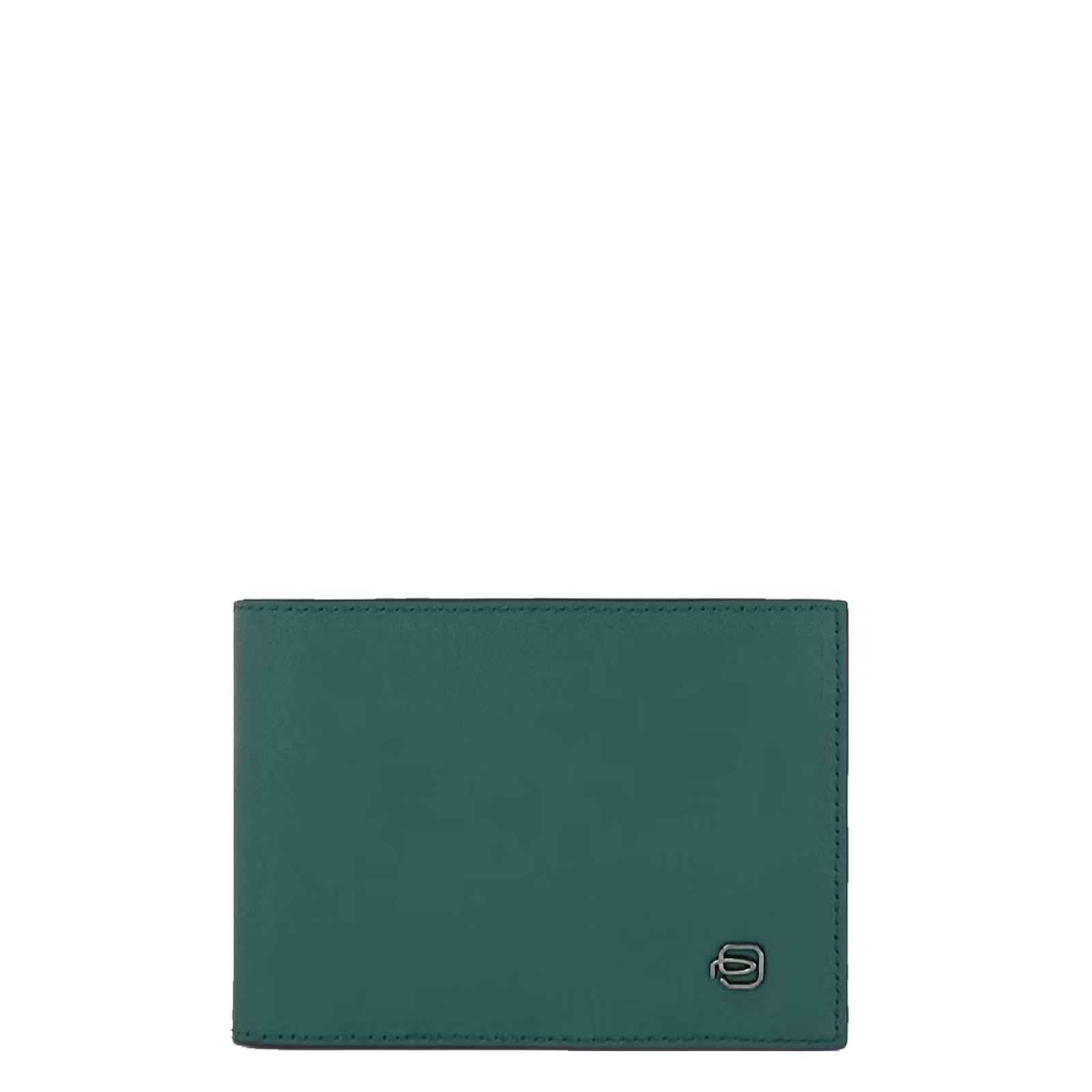 Piquadro Portafoglio RFID con portamonete Black Square - 1