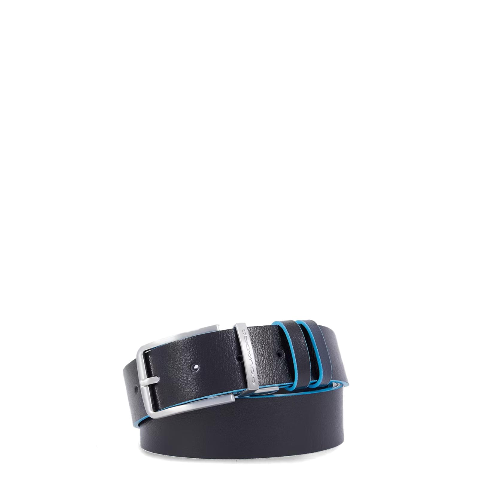 Piquadro Cintura reversibile Blue Square 35 mm - 1