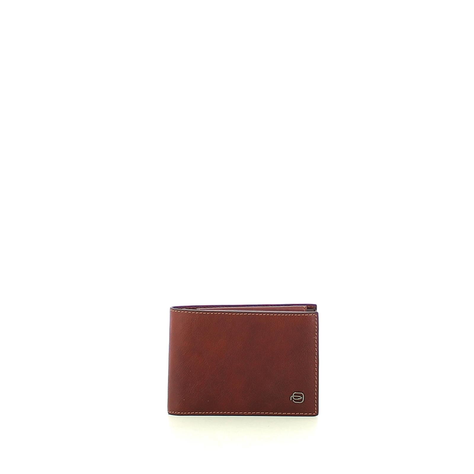 Wallet with coin pouch Black Square-CU-UN