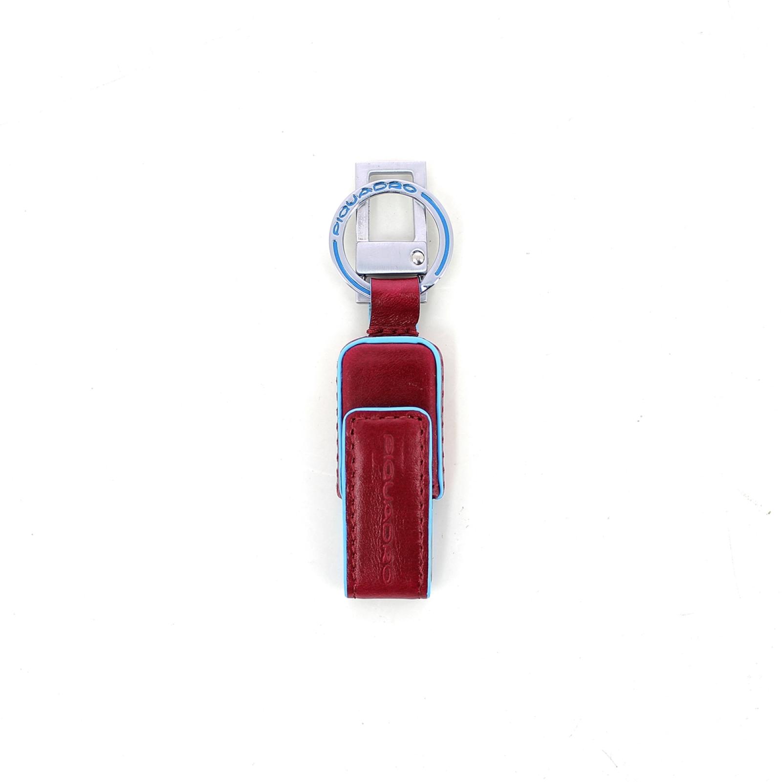 Leather Keyring with  USB 16 GB Stick-RS-UN