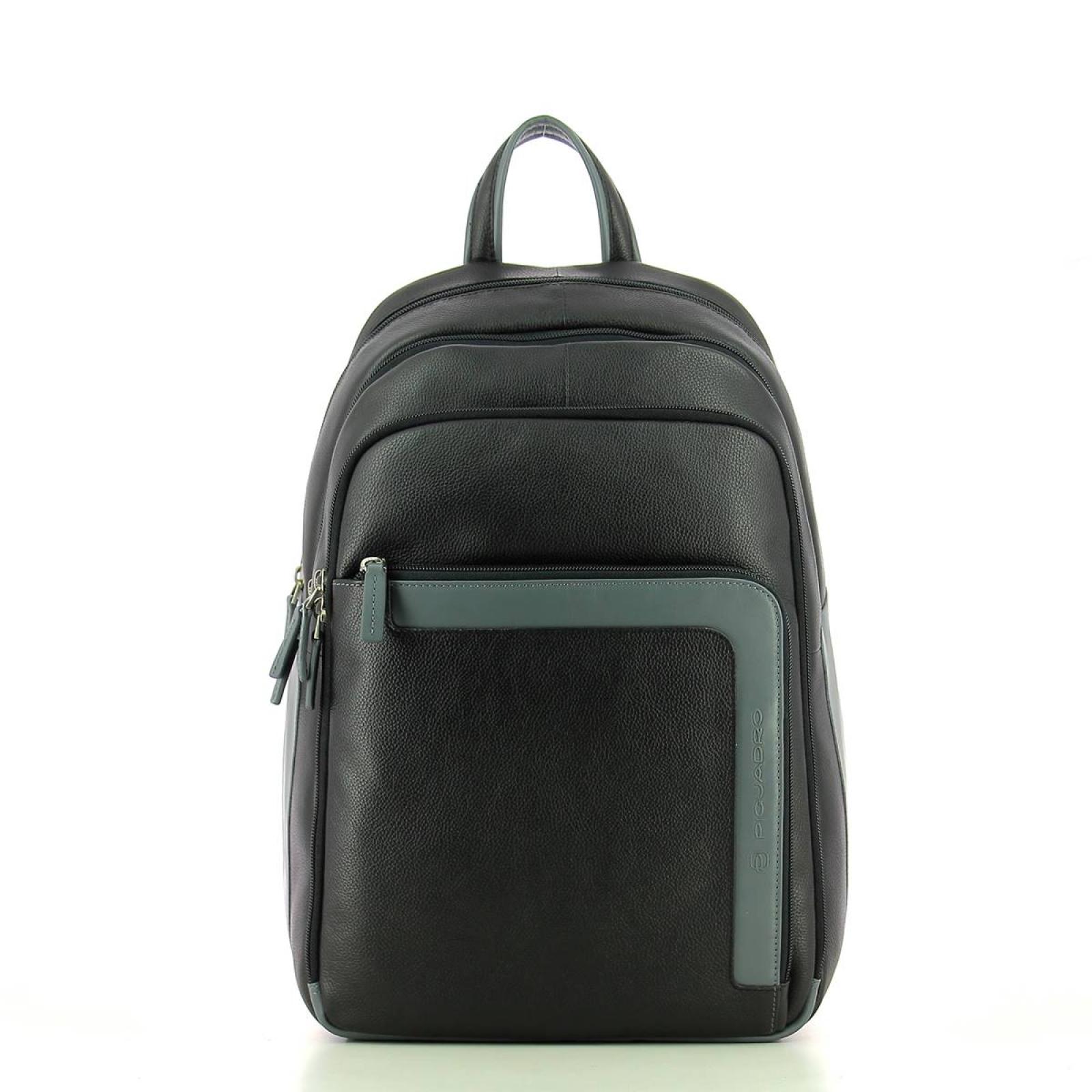 Laptop Backpack in Leather-NG-UN