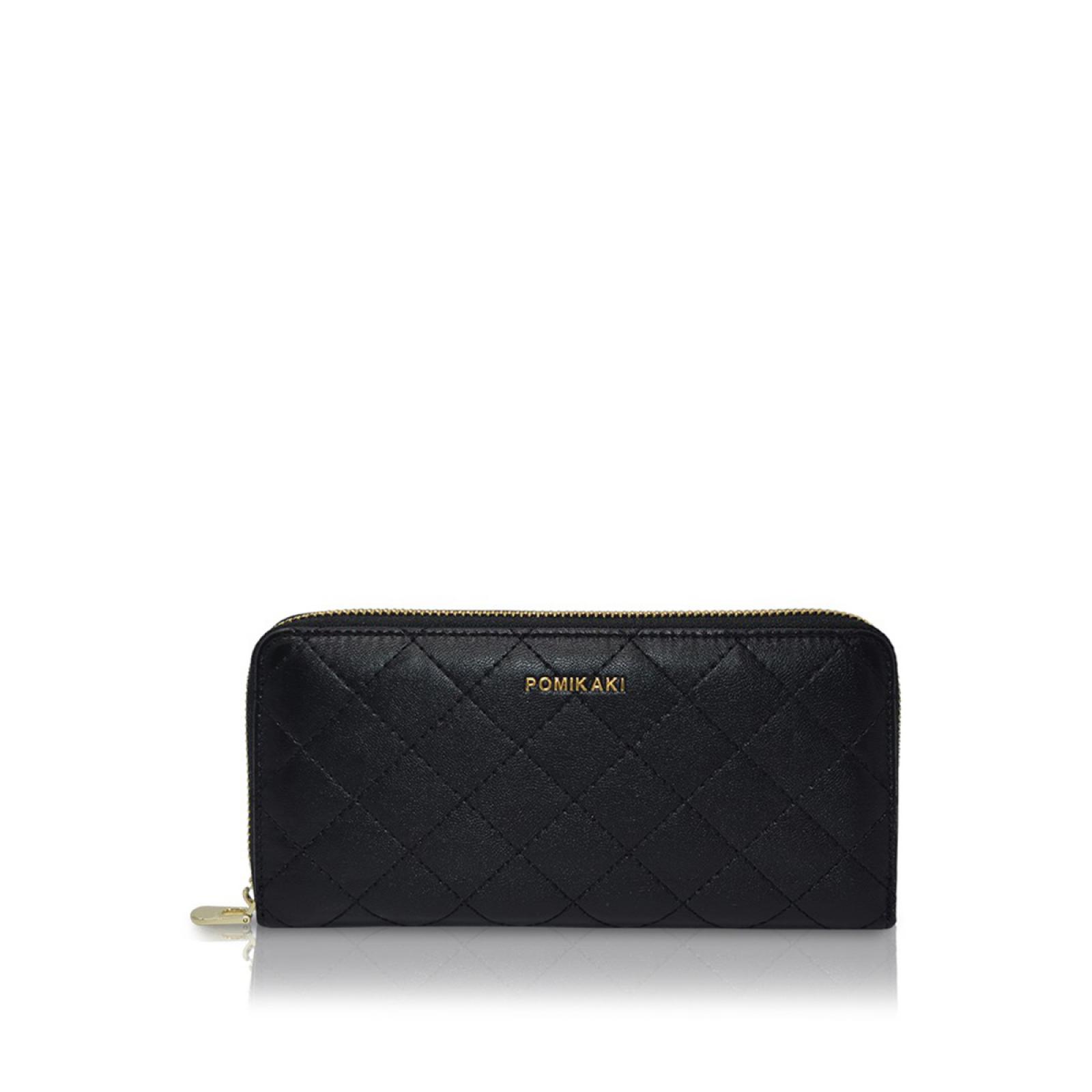 Pomikaki Quilted Louise Large Wallet - 1