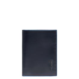 Portafoglio uomo verticale Blue Square Blu2