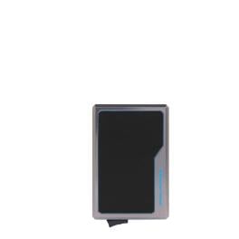 Blue Square cardholder Magsafe Nero