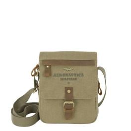 Aeronautica Militare Tracolla Canvas Verde - 1