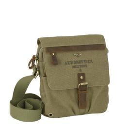Aeronautica Militare Tracolla Canvas grande Verde - 1