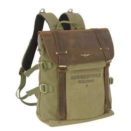 Aeronautica Militare Zaino Canvas Verde - 1