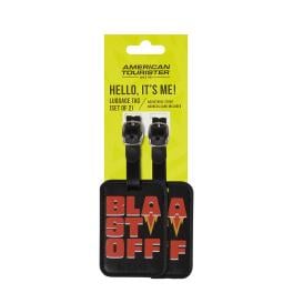 American Tourister TA Luggage graphic tags Blast Off - 1