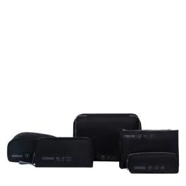 American Tourister Set di 5 Packing Organisers Black Grey - 1