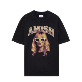 Amish T-Shirt Long Hair Marmo Broken - 1