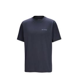 Arc'Teryx T-Shirt Kragg SUPIMA® Blurred Bird Black Sapphire - 1