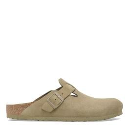 Birkenstock Sabot Boston Suede Faded Khaki - 1
