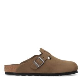 Birkenstock Sabot Boston suede Dark Tea - 1