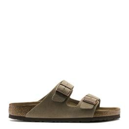 BIRK Sandali Arizona Suede Taupe - 1