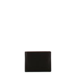 Blauer Portafoglio Almont01 in pelle con portamonete Black - 1