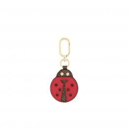 Borbonese Portachiavi Coccinelle OP Naturale Rosso Corallo - 1
