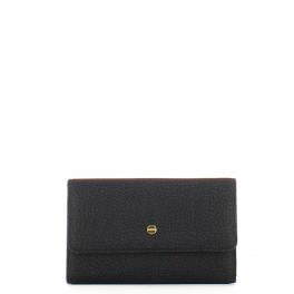 Borbonese Portafoglio Medium RFID in Nylon Riciclato Dark Black - 1