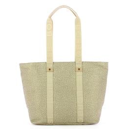 Borbonese Shopper Eco Line Medium Sabbia - 1