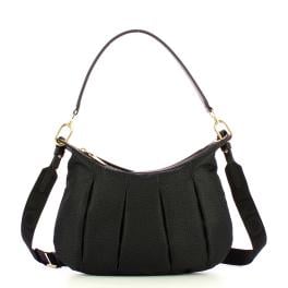 Borbonese Sottospalla Hobo Small Dark Black - 1