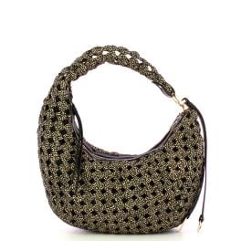 Borbonese Hobo La Nido Mini OP Naturale Nero - 1