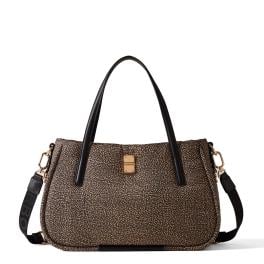 Borbonese Borsa a mano Cahier Medium OP Naturale Medium - 1