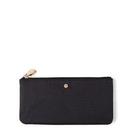 Borbonese Bustina Piatta Portadocumenti Dark Black - 1