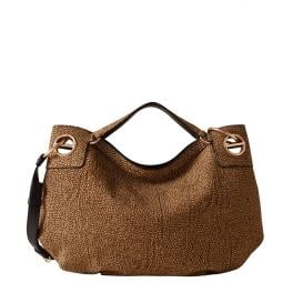 Borbonese Hobo London Medium OP Naturale - 1